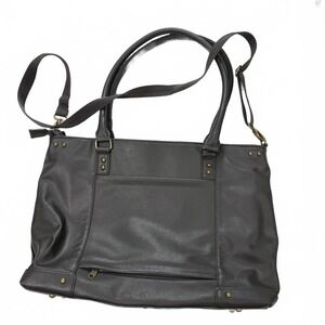 Brown Solo Leather‎ Women's  Laptop Travel Handbag with Shoulder Strap